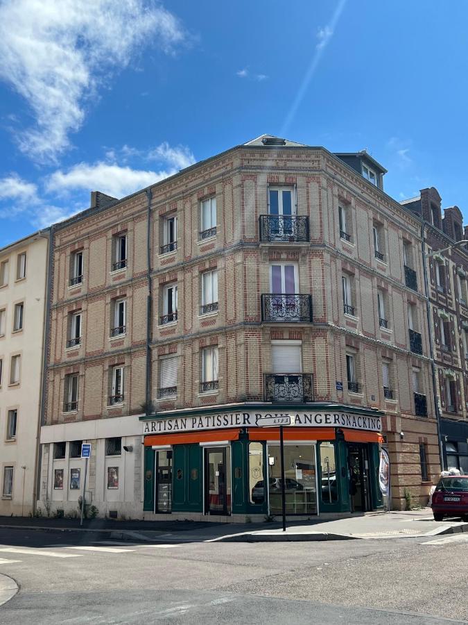 Beau 2 Pieces Quartier Brindeau A 10 Min A Pied Des Docks Et 20 Min De La Gare - Les Appartements Oceane Le Havre Exterior foto